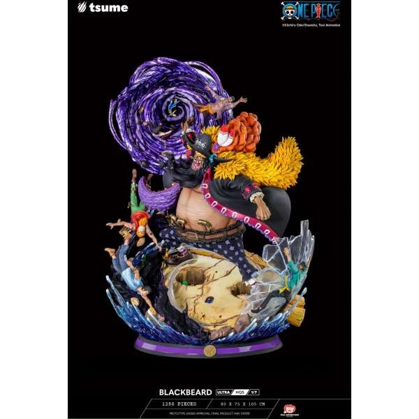 Blackbeard - One Piece - Ultra HQS - High Quality Statues by Tsume