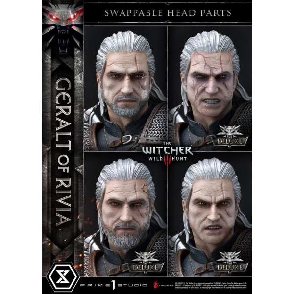 Geralt de Riv - Witcher 3 Wild Hunt - Deluxe Version 88 cm - Prime1 Studio – Image 4