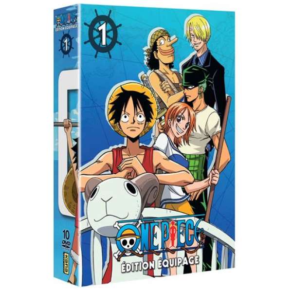 One Piece – Edition Equipage – Coffret 1 – 10 DVD
