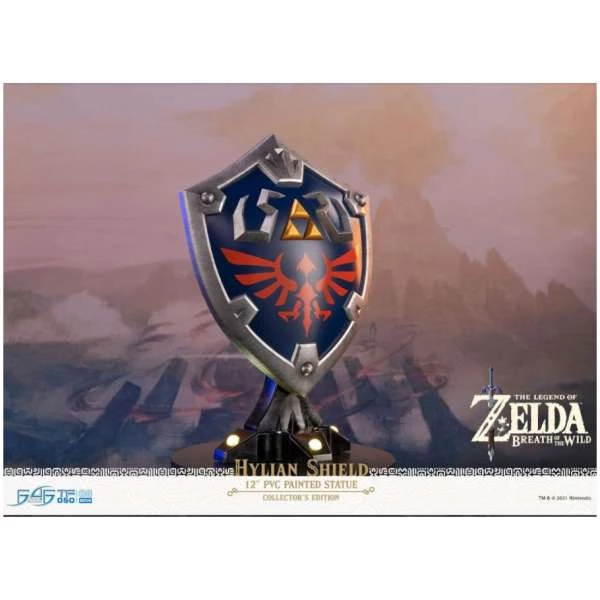 The Legend of Zelda: Breath of the Wild – Hylian Shield PVC Statue – Collector Edition - FIRST 4 FIGURES – Image 2