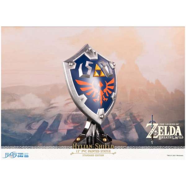 the legend of zelda breath of the wild hylian shield pvc statue standard edition first 4 figures 1