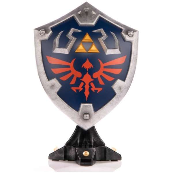 the legend of zelda breath of the wild hylian shield pvc statue standard edition first 4 figures