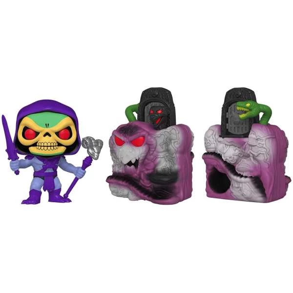 Masters of the Universe POP! Town Vinyl figurine Snake Mountain w/Skeletor 9 cm – Image 2