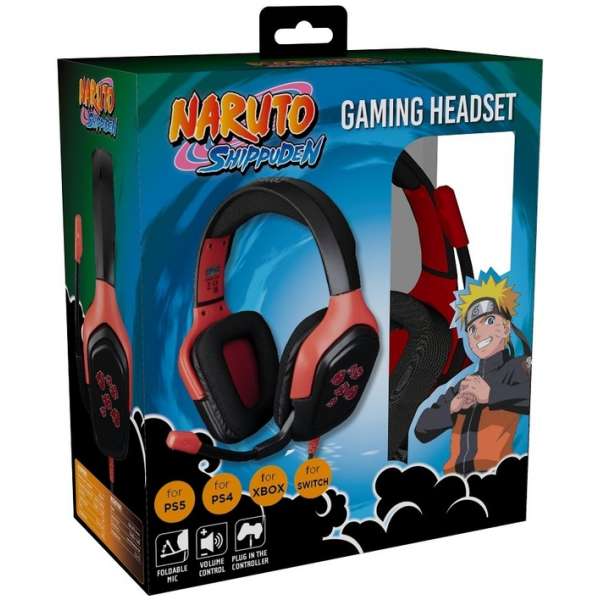 KONIX Naruto Headset black