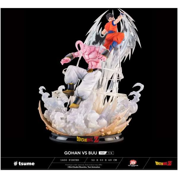 Gohan vs Buu HQS Dragon Ball Z High Quality Statues by Tsume Art 1