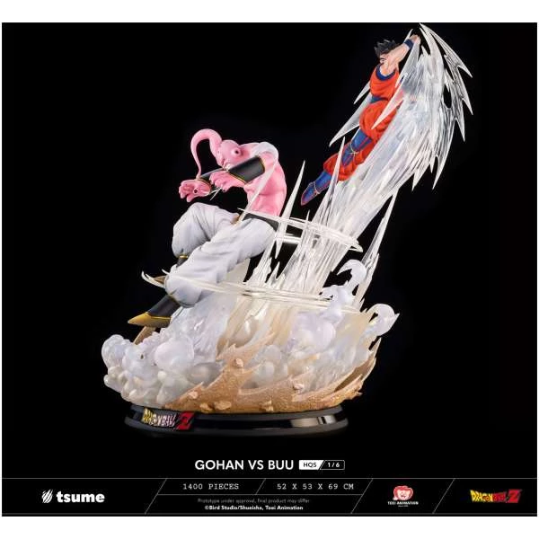 Gohan vs Buu HQS Dragon Ball Z High Quality Statues by Tsume Art 4