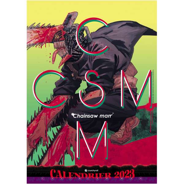 calendrier 2023 chainsaw man scaled