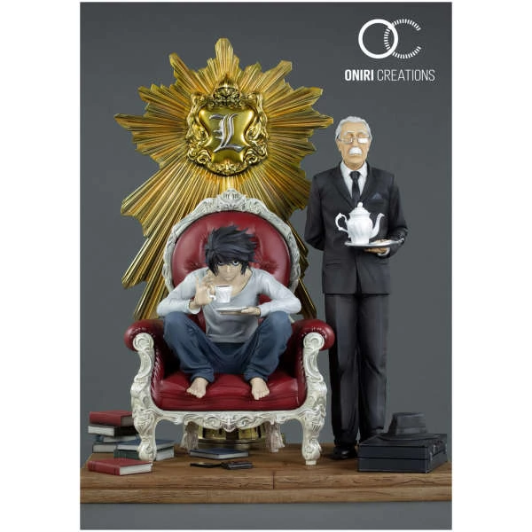 L & Watari - Death Note - Diorama - Oniri Créations – Image 2