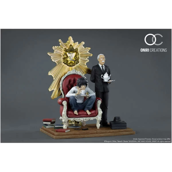L & Watari - Death Note - Diorama - Oniri Créations – Image 3