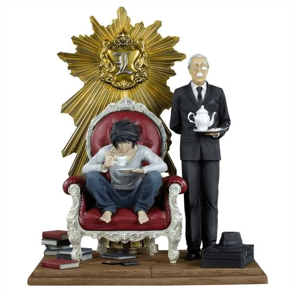 L & Watari - Death Note - Diorama - Oniri Créations