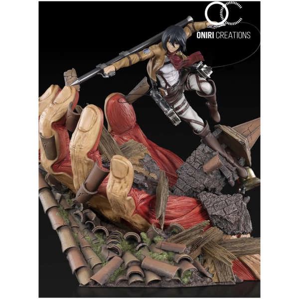 Mikasa VS Armored Titan - Attack On Titans - Oniri Créations – Image 3