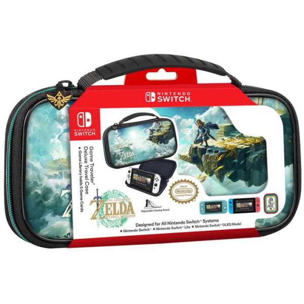 game traveler deluxe travel case zelda tears of the kingdom switch