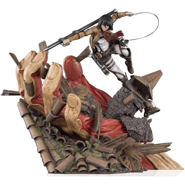 Mikasa VS Armored Titan - Attack On Titans - Oniri Créations