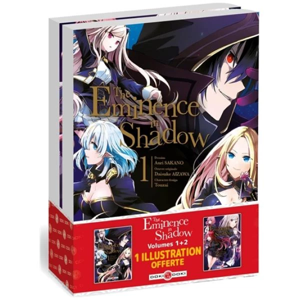 The Eminence in Shadow - Pack 01 & 02 + une Illustration offerte