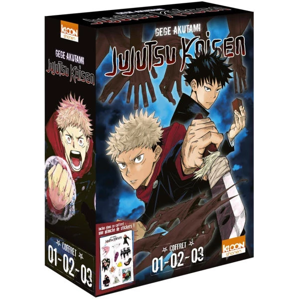 Jujutsu Kaisen - Coffret Starter 01, 02 & 03