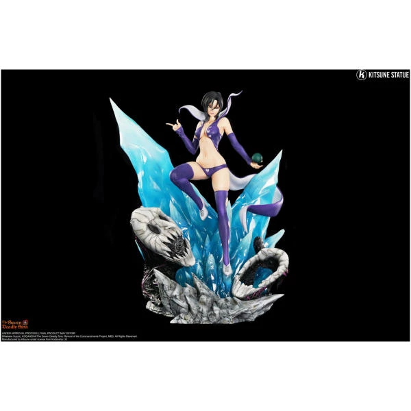 Merlin The Seven Deadly Sins Kitsune Statue 1 scaled