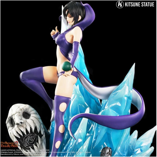 Merlin The Seven Deadly Sins Kitsune Statue 6 scaled