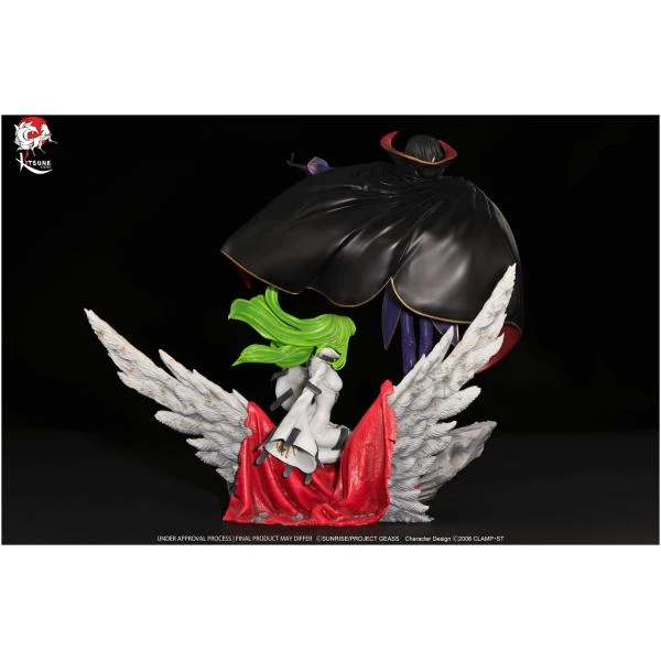 Zero C.C Code Geass Kitsune Statue 1