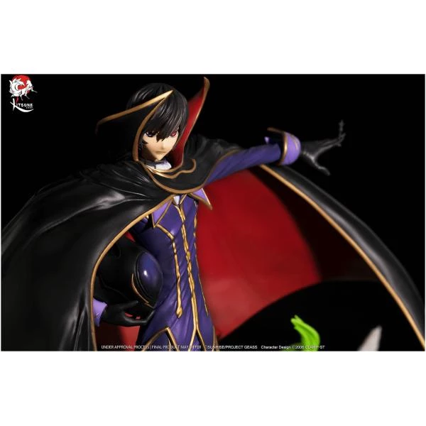 Zero C.C Code Geass Kitsune Statue 2