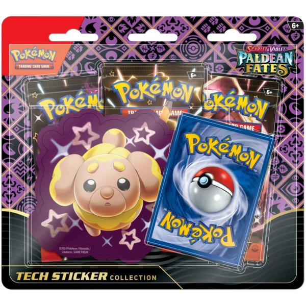 cartes pokemon destinees de paldea tech sticker collection en scaled
