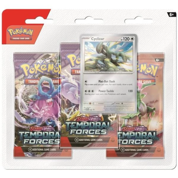 Cartes Pokémon - Temporal Forces - Three Pack Blister