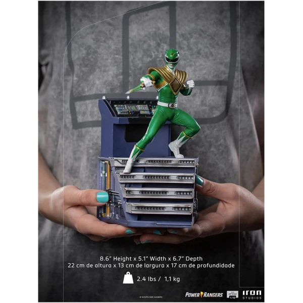 Power Rangers - Green Ranger - Statuette Bds Art Scale 22cm – Image 5