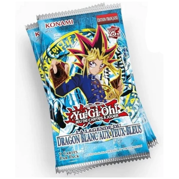 Cartes Yu-Gi-Oh! - Booster - La Légende du Dragon Blanc aux Yeux Bleus (25ème Anniversaire)