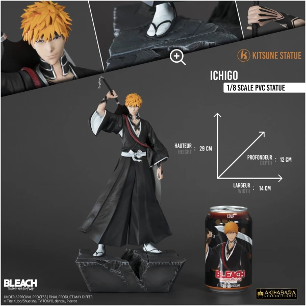 ichigo bleach akihabara legend figure kitsune statue 9 scaled