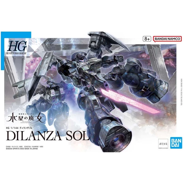 Maquette - High Grade - Gundam - Dilanza Sol - The Witch From Mercury