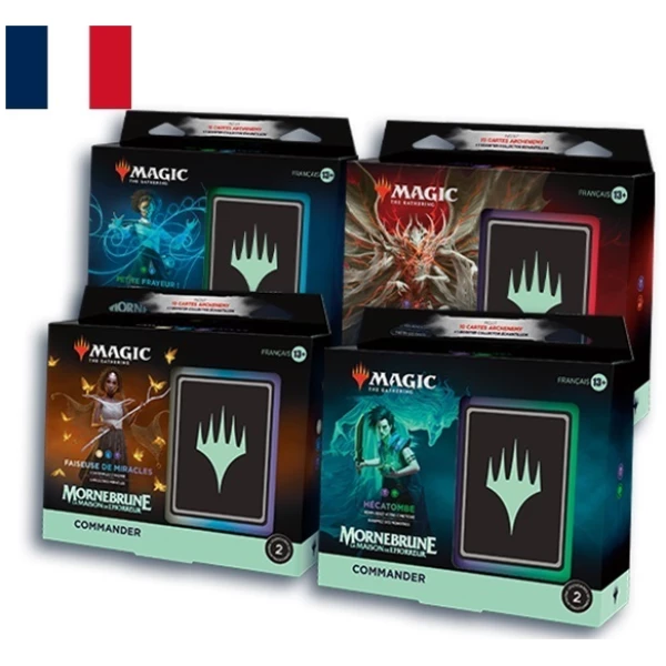 Magic The Gathering - Commander Deck Set - Mornebrune : La Maison De L’Horreur - FR