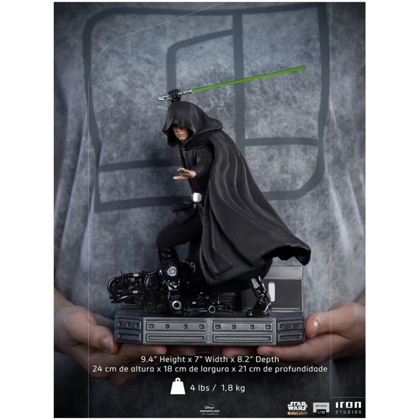 Luke Skywalker Combat Ver. - The Mandalorian - Iron Studios – Image 4