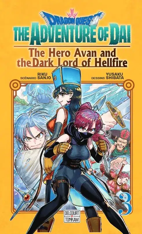 Dragon Quest - The Adventure of Daï - The Hero Avan and the Dark Lord of Hellfire Tome 03