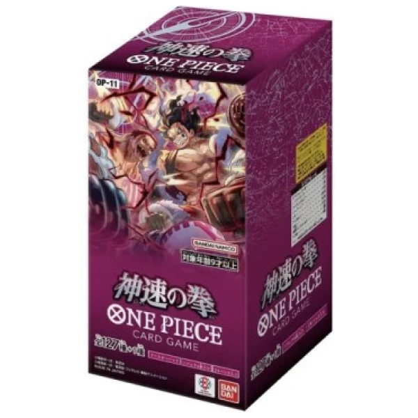 One Piece Card Game - A Fist of Divine Speed [OP-11] (JP) Display 24 Boosters