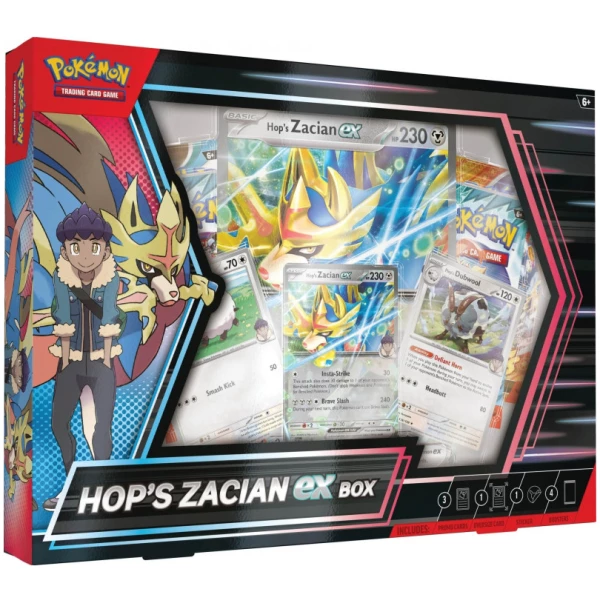 Cartes Pokemon - Hop's Zacian ex Box - EN