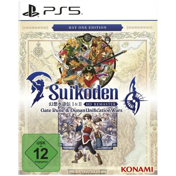 Suikoden 1 + 2 HD Remaster - Day 1 Edition [PS5] (D)