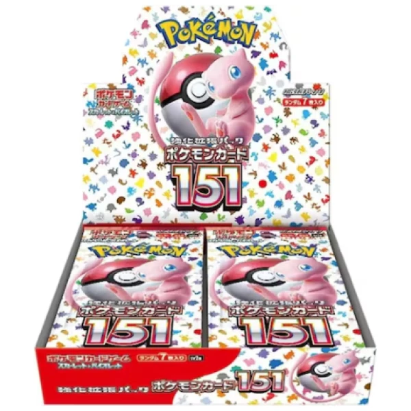 Cartes Pokemon - Scarlet And Violet Pokemon Card 151 Booster Display (JP)