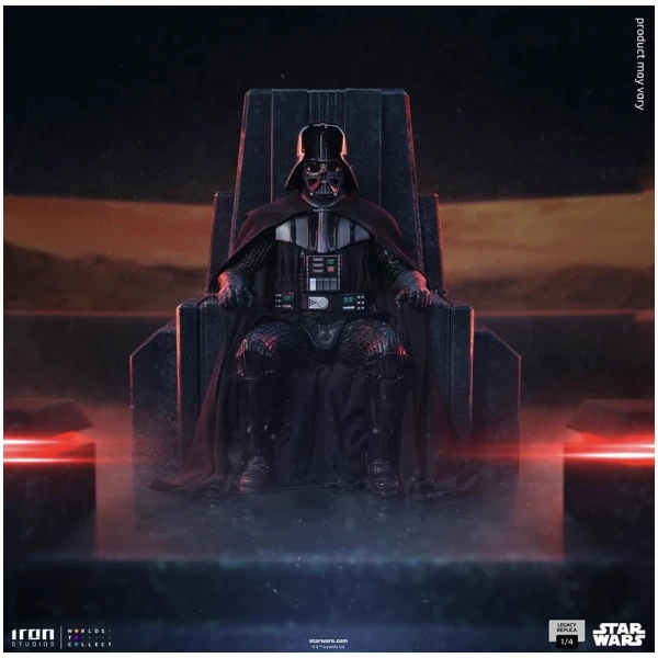 Statue Darth Vader on Throne - Star Wars: Obi-Wan Kenobi Series - Legacy Replica 1/4 - Iron Studios – Image 2