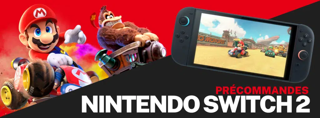 Banner Précommandes Switch 2