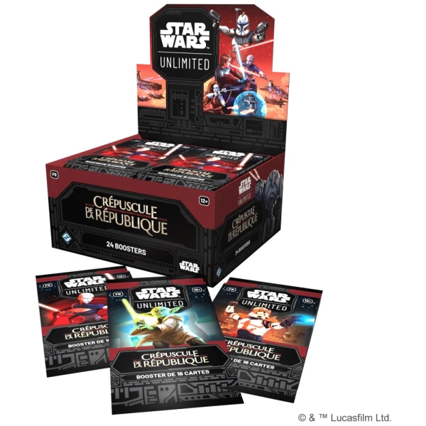 Star Wars Unlimited - Crépuscule de la République - Display
