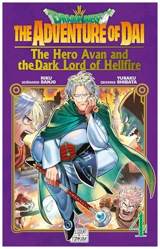 Dragon Quest - The Adventure of Daï - The Hero Avan and the Dark Lord of Hellfire Tome 04