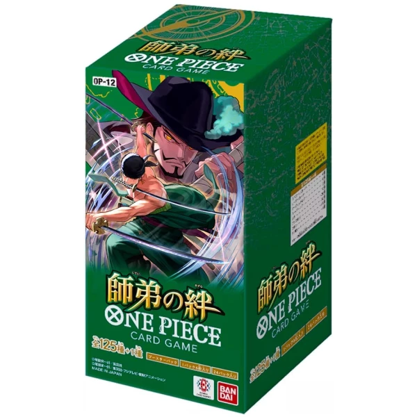 One Piece Card Game [OP-12] (JP) Display 24 Boosters
