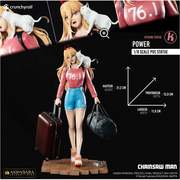 Power - Chainsaw Man - Kitsune Statue - Akihabara Legend Figure – Image 11