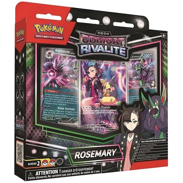 Deck Pokémon Combat Rivalité Rosemary ou Pierre