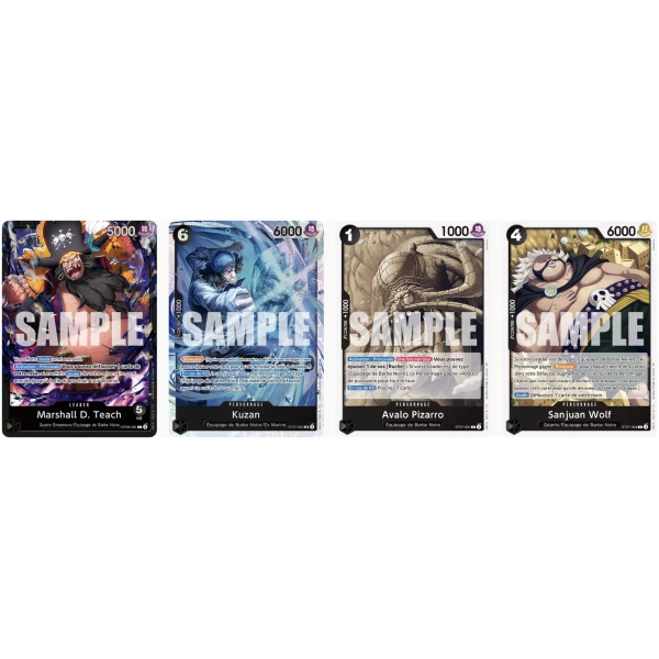 One Piece Card Game – Starter Deck Noir Marshall D. Teach [ST-27] (FR) – Image 2