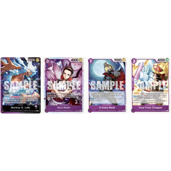 One Piece Card Game – Starter Deck Noir-Violet Monkey D. Luffy [ST-26] (FR) – Image 2