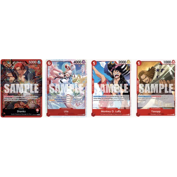 One Piece Card Game – Starter Deck Rouge Shanks [ST-23] (FR) – Image 2