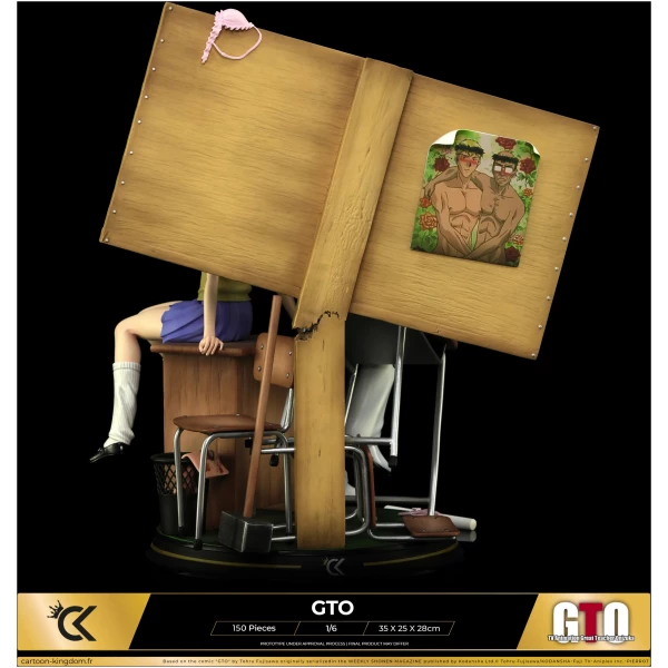 Onizuka et Kanzaki - GTO - Cartoon Kingdom – Image 14