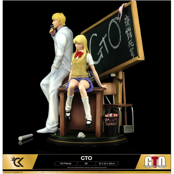 Onizuka et Kanzaki - GTO - Cartoon Kingdom – Image 3