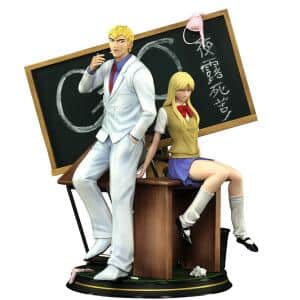 Onizuka et Kanzaki GTO by Cartoon Kingdom