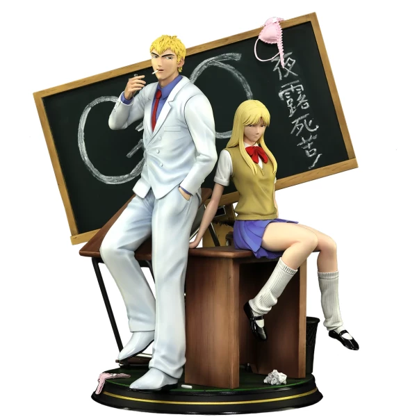 Onizuka et Kanzaki GTO by Cartoon Kingdom